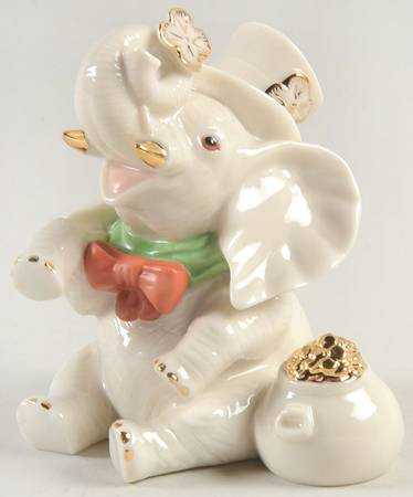 Mini Classic Elephants Lucky Little Elephant - Boxed