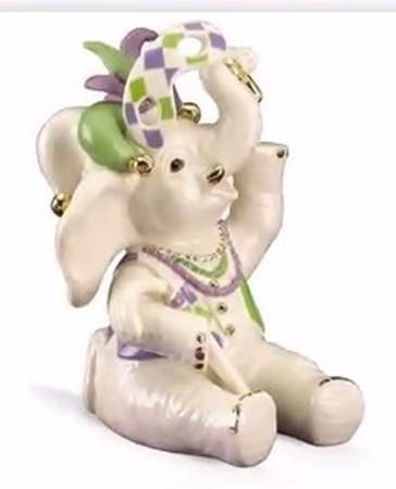 Mini Classic Elephants Mardi Gras - Boxed