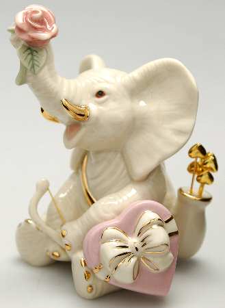 Mini Classic Elephants Tons Of Love Elephant - Boxed