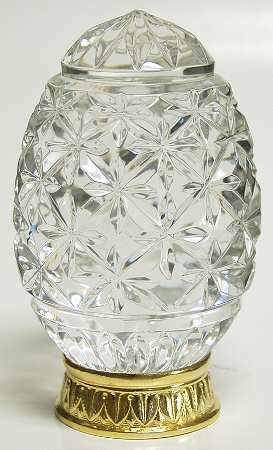 Treasured Crystal Egg Collection Starburst Egg - Boxed