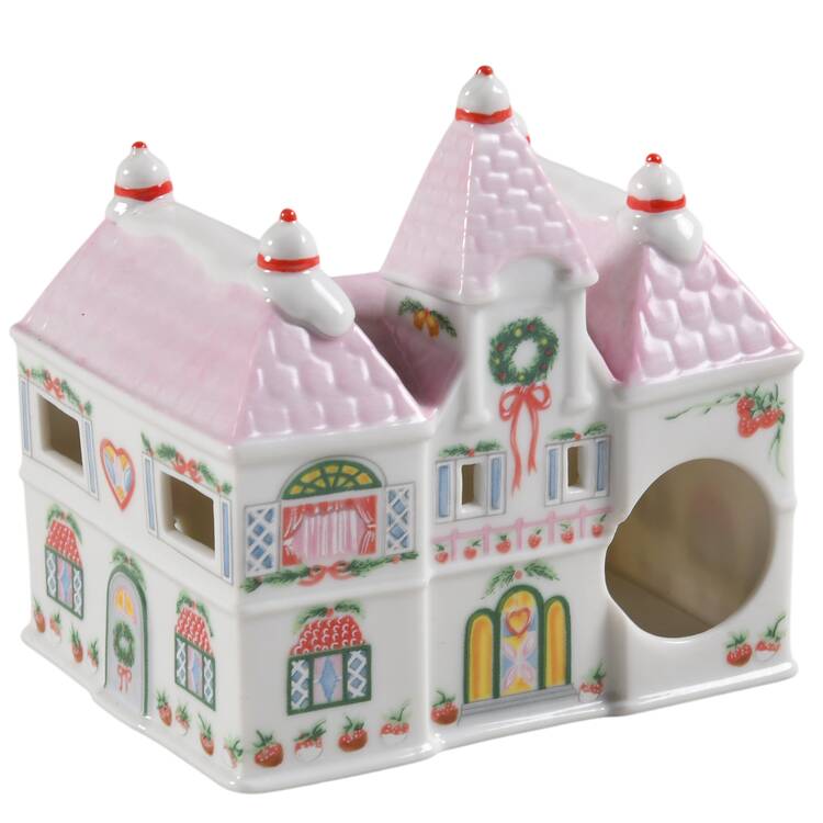 Lights of Christmas Holiday Village Strawberry Mansion - Boxed