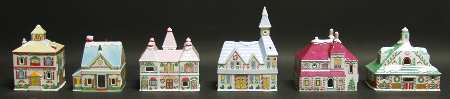 Lights of Christmas Holiday Village by Lenox