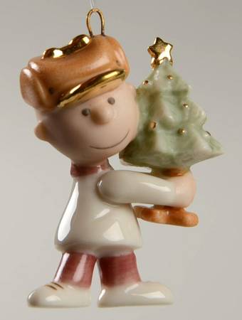 Snoopy and Friends Charlie Brown  W/ Tree - No Box