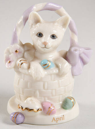 Playful Kittens Perpetual Calendar April - Boxed