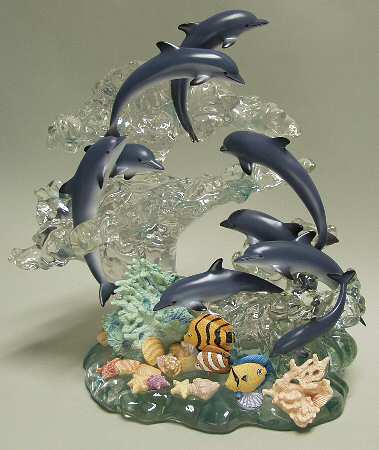 Majestic Dolphin Sculpture Collection by Lenox
