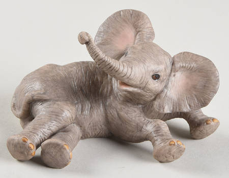 Baby Elephant Collection Resting - No Box