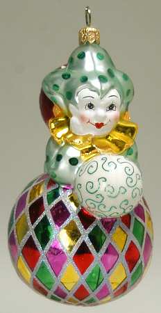 Larry Fraga Christmas Ornament Jester's Balls - No Box