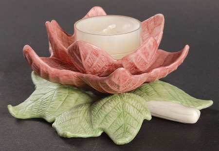 Floral Votives Poinsettia Votive - Boxed