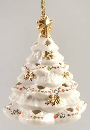Jeweled Ornaments Christmas Tree - Boxed