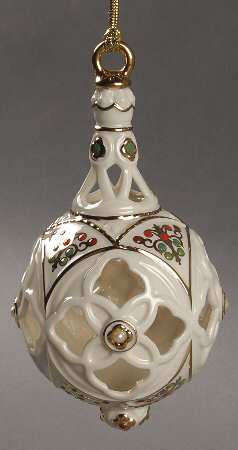 Jeweled Ornaments Inner Glow Sphere - No Box