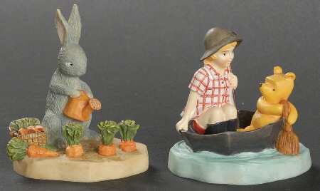 Winnie the Pooh Thimble Collection Pair Of Thimbles #4 - Boxed