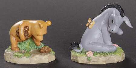 Winnie the Pooh Thimble Collection Pair Of Thimbles #7 - Boxed
