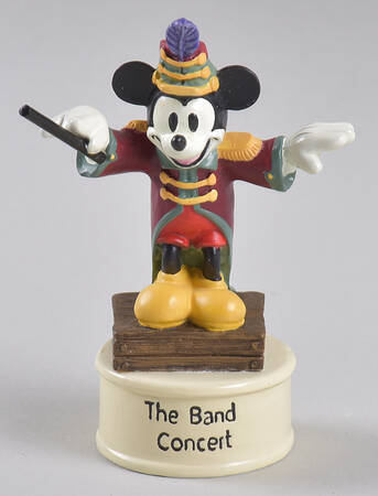 Movie Star Mickey Thimble Collection The Band Concert - Boxed