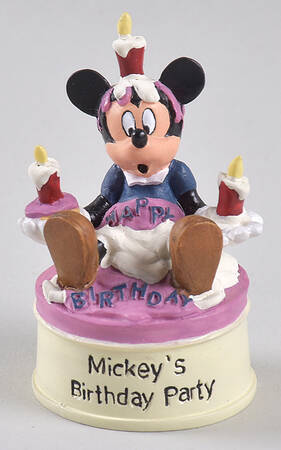 Movie Star Mickey Thimble Collection Mickeys Birthday Party - Boxed