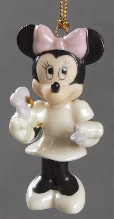Romantic Moments Ornament Tree Minnie With Flower - No Box