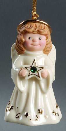 My Birthstone Angel Ornament May - Boxed