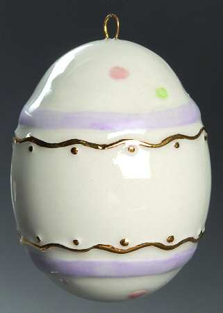 Easter Traditions Tree Egg W/ Dots - No Box