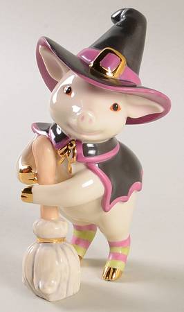 Pig Collection Bewitching Pig - With Box