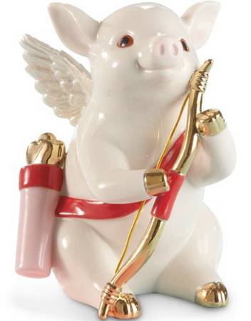 Pig Collection Cute As Cupid Pig - Boxed