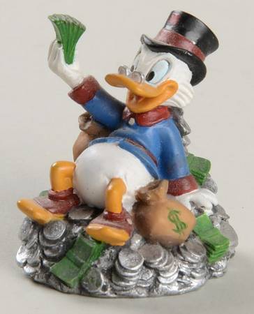 Disney Magic Thimble Collection Scrooge McDuck - Boxed