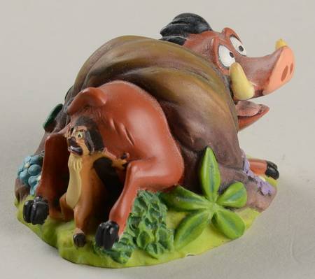 Disney Magic Thimble Collection Timon & Pumba - Boxed