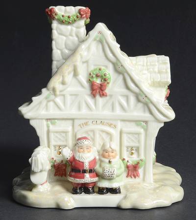 Lenox Music Boxes Greetings From The North Pole - Boxed