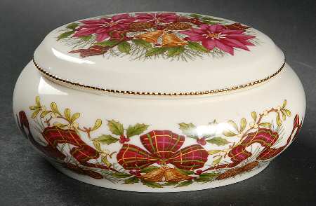 Season's Greetings Music Box by Lenox