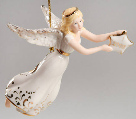 Annual Angel Ornament Angel Of Starlight - With Box