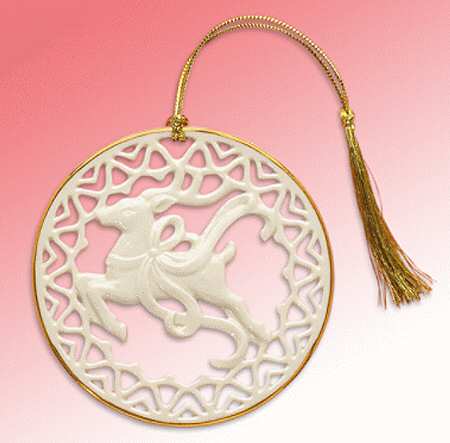 Traditional Pierced Ornaments Reindeer - Boxed