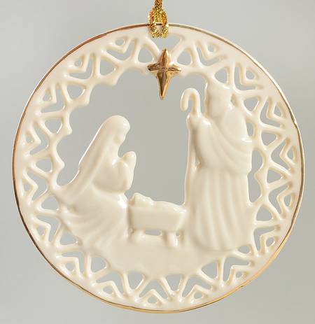 Traditional Pierced Ornaments Nativity - Boxed