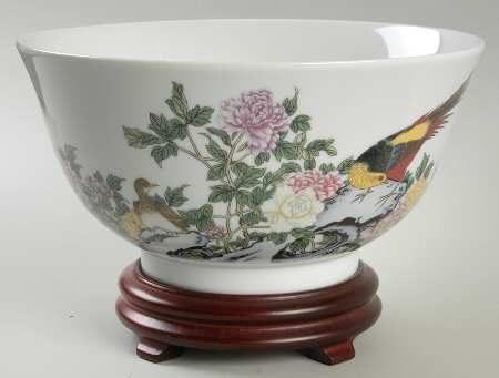 Imperial Dynasty Collection Imperial Bowl Of The Ching Emperor - With Box