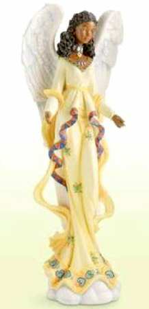 African American Pencil Angels Bakari-God's Promise - Boxed