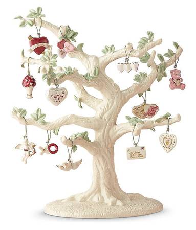 Be Mine Valentine Tree Tree & Ornament Set - Set Of 13
