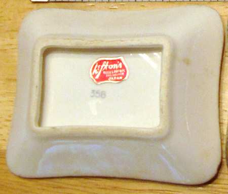 LEFton Giftware Floral Ashtray-Small - No Box