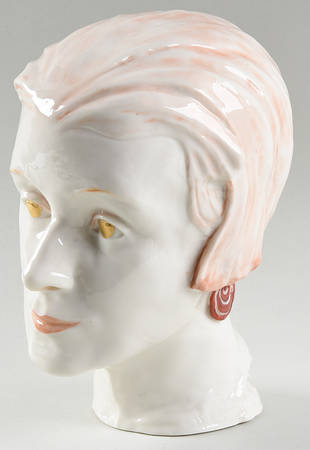 Head Figurines Woman's Head - No Box