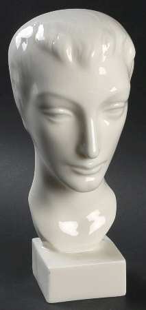 Head Figurines Man's Head - No Box