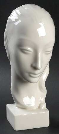Head Figurines Woman's Head - No Box
