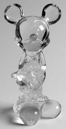 Disney Crystal Collection Flowers From Mickey - Boxed
