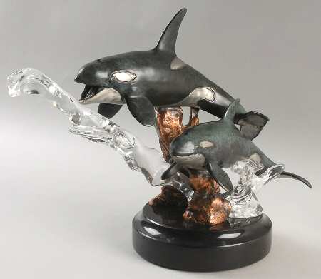 Gensis Studios Sea Wolves-Orca Whales - No Box