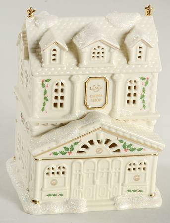 Christmas Village China Shop - Boxed