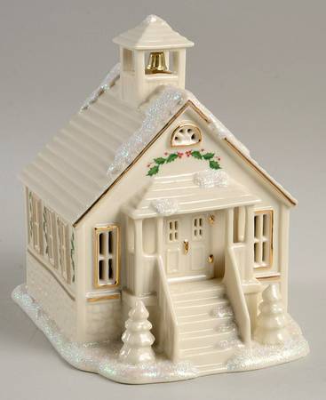 Christmas Village School House - No Box