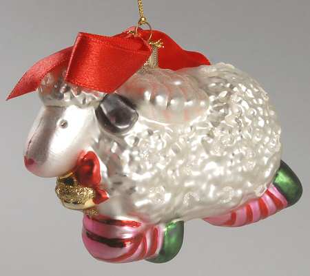 Flying Animals-Yuletide Treasures Sheep - Boxed