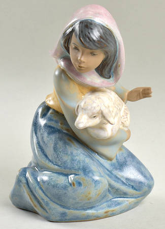Gres Nativity Lost Lamb - Boxed