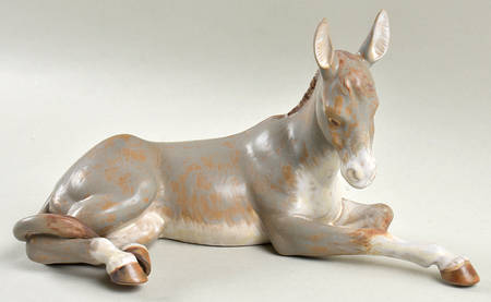 Gres Nativity Donkey - Boxed