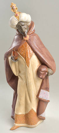 Gres Nativity King Balthasar - Boxed