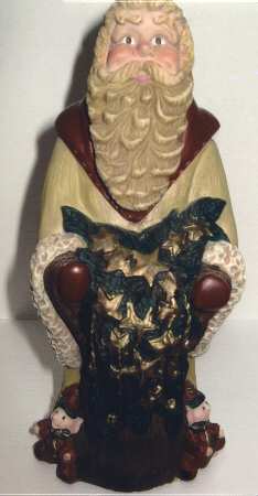 Country Santas Santa W/Elves - Boxed