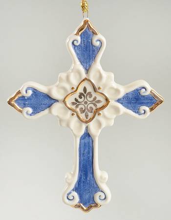 First Blessing-Ornaments Cross - Boxed