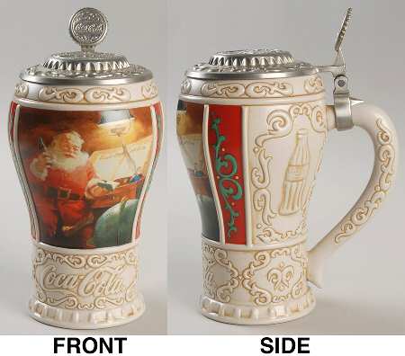 Christmas Stein by Longton Crown