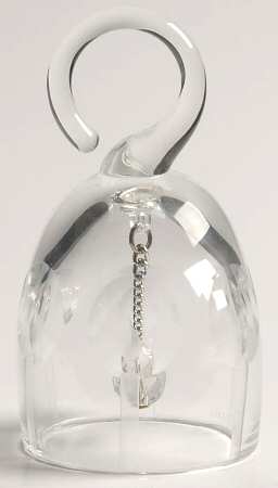 Crystal Christmas Bell Candles - No Box