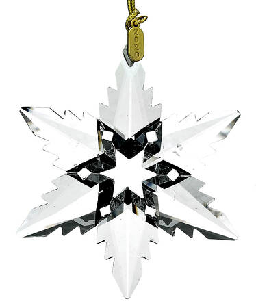 Annual Optic Ornament 2020 Optic Snowflake - Boxed